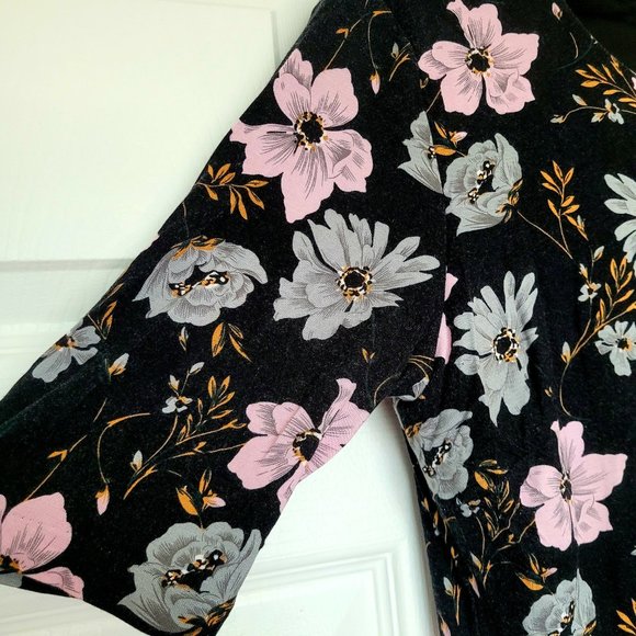 Premise Dresses Women's Midi Dress, High Quality Rayon, Black, M Size, - Picture 3 of 13